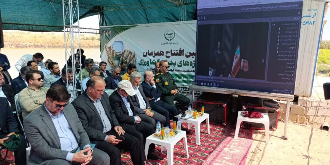 تحول در شیلات خوزستان؛ افتتاح طرح تولید ۳۰ تن ماهی در شهرستان کارون