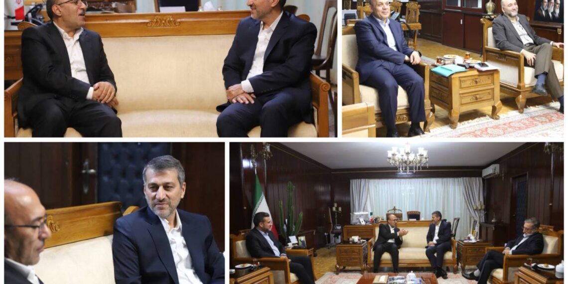 فرود عسگری رئیس کل گمرک با دبیر شورایعالی مناطق آزاد دیدار کرد