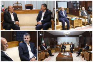 فرود عسگری رئیس کل گمرک با دبیر شورایعالی مناطق آزاد دیدار کرد