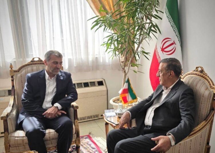 حسین فروزان با محمدجعفر قائم پناه دیدار و گفت وگو کرد
