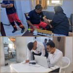 آغاز طرح جامع پایش سلامت کارکنان سازمان منطقه آزاد قشم