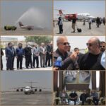 قشم دوباره پرواز کرد؛ پایان وقفه چهار ماهه با فرود نخستین هواپیما