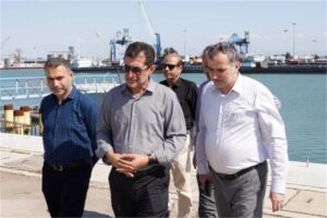 بندر امیرآباد؛ تاکید سازمان بنادر بر تسریع تکمیل پروژه های عمرانی