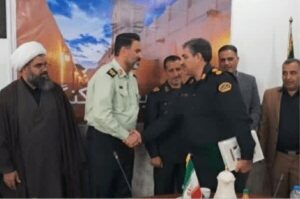 سرهنگ یزدان ویسی فرمانده جدید انتظامی بندرلنگه معرفی شد
