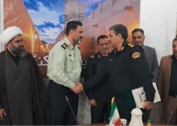 سرهنگ یزدان ویسی فرمانده جدید انتظامی بندرلنگه معرفی شد