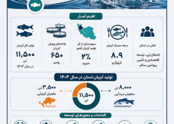 آذربایجان شرقی؛ سرانه مصرف آبزیان به ۸.۹ کیلوگرم رسید