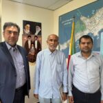تجلیل مدیرعامل بنادر و فرودگاه قشم از جاوید ایزدپناه، آزاده و جانباز دفاع مقدس
