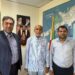 تجلیل مدیرعامل بنادر و فرودگاه قشم از جاوید ایزدپناه، آزاده و جانباز دفاع مقدس