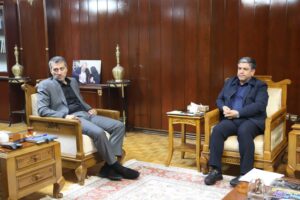 مسعود امامی با حسین فروزان دیدار و رفع موانع مناطق آزاد اردبیل را بررسی کرد