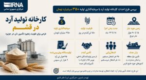 قشم در مسیر احداث کارخانه آرد با سرمایه گذاری اولیه ۳۵۰ میلیارد تومان