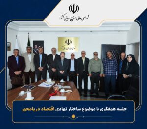 اقتصاد دریامحور؛ نشست همفکری برای بررسی ساختار نهادی برگزار شد