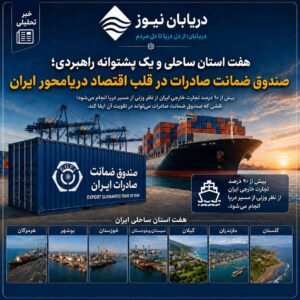 هفت استان ساحلی و یک پشتوانه راهبردی
