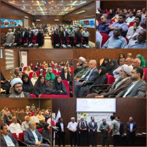 سیدمهدی موسوی اجاق در دهمین رویداد «به رنگ هنر» قشم از هنرمندان تجلیل کرد