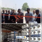 آب شیرین کن ۹۵۰۰ مترمکعبی بندرلنگه و بندرکنگ وارد مدار شد
