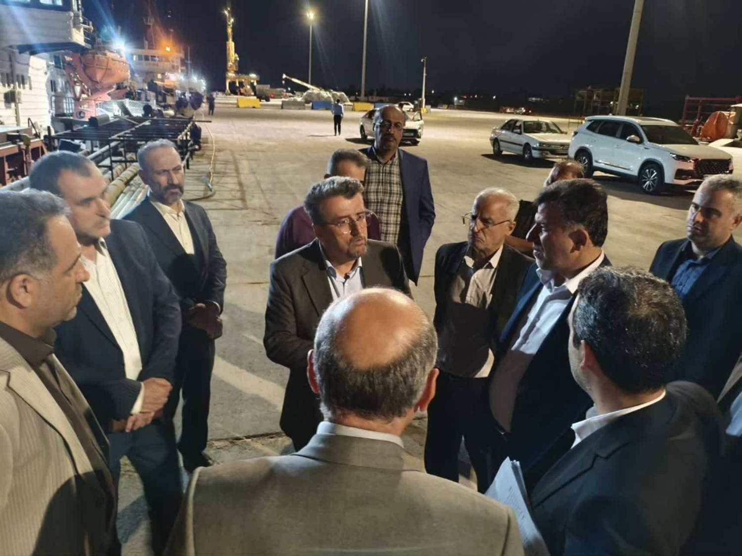 عادل دریس از بندر فریدونکنار بازدید کرد