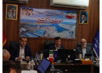 بندر امیرآباد؛ رفع موانع عملیاتی و تقویت زیرساخت ها در دستور کار سازمان بنادر