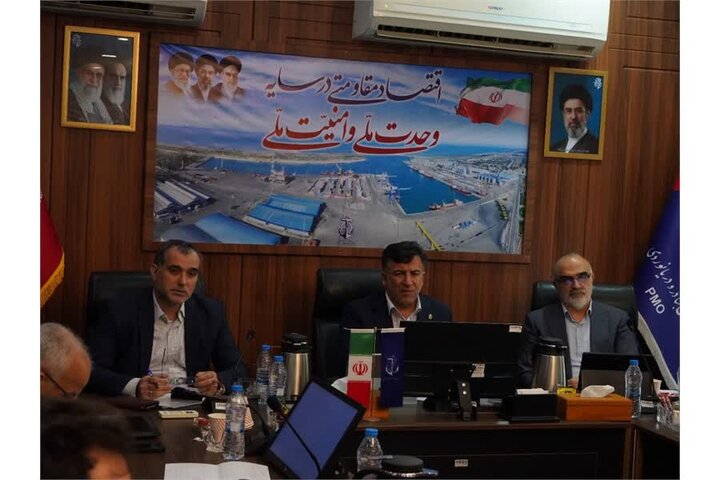 بندر امیرآباد؛ رفع موانع عملیاتی و تقویت زیرساخت ها در دستور کار سازمان بنادر